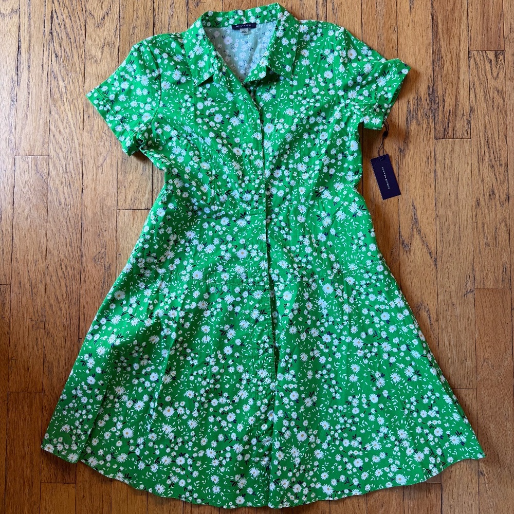 Tommy Hilfiger Windblown Daisy Shirtdress - Size 14